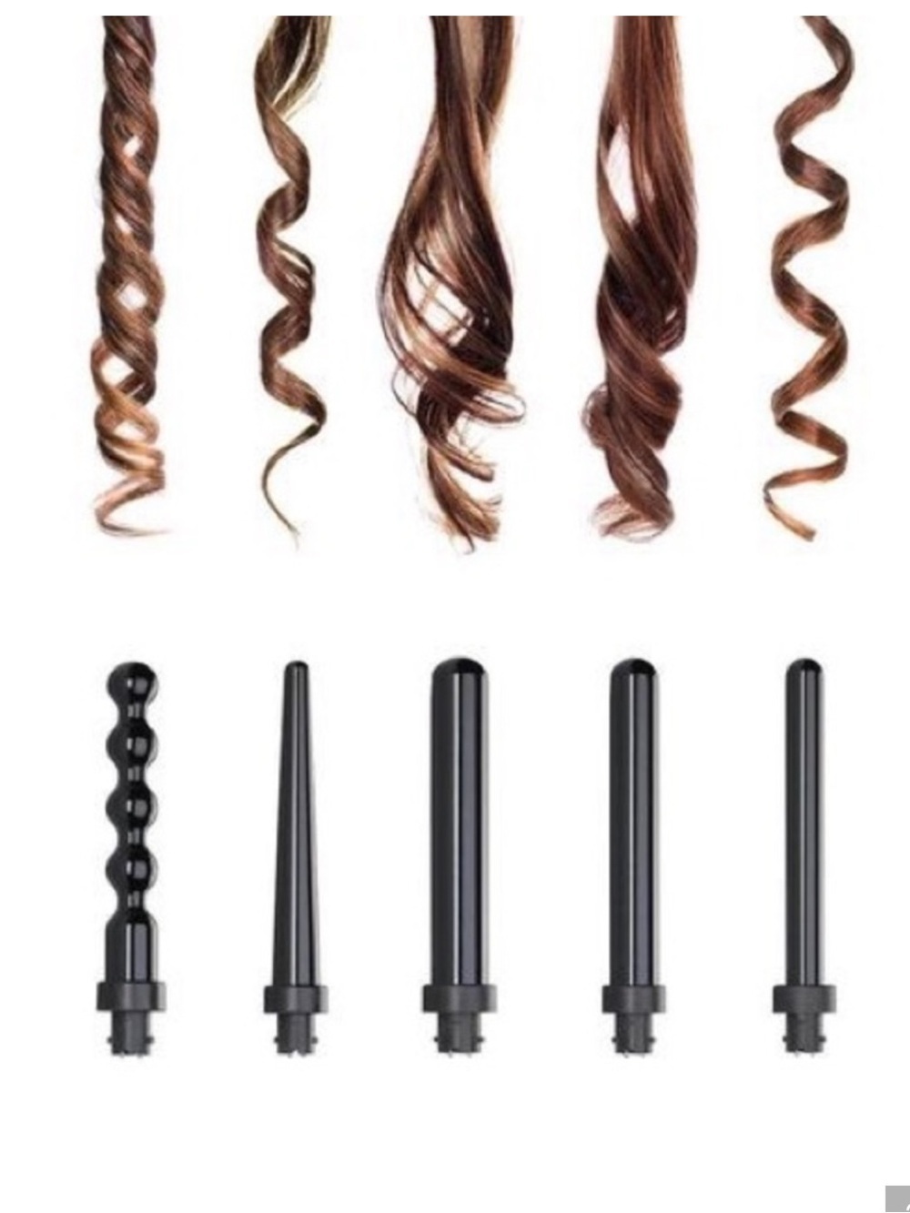 NuMe 5 curling attachments